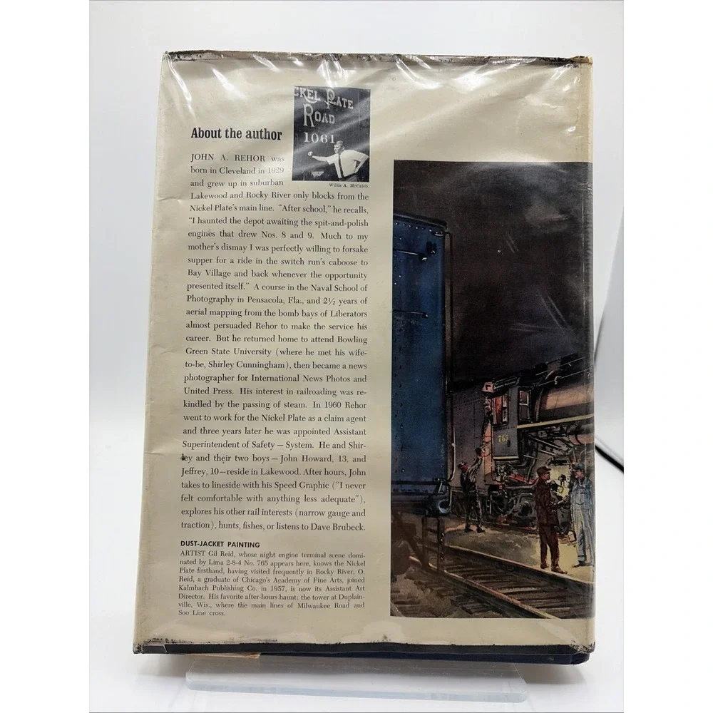Nickel Plate Story by John A Rehor 1965 Hardcover Railroad History Book